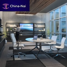 Contemporary TV wall unit QADROaluminiumextruded aluminummodular