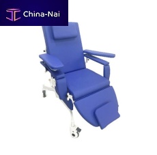 Electric hemodialysis chair HO-S12-43-sectionon castersheight-adjustable