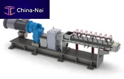 Conical screw mixer UCPcontinuousclean-in-place (CIP)polymer