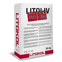 Leveling mortar LITOLIV S40 ECOnon-shrinkself-levelingfor flooring screed