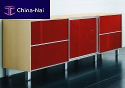 Contemporary sideboard DEDALOwood veneermelamine