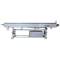 Water spray cooling bath profiletubefor extrusion