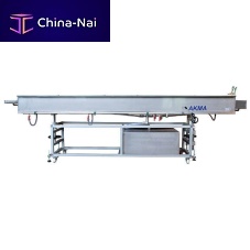 Water spray cooling bath profiletubefor extrusion