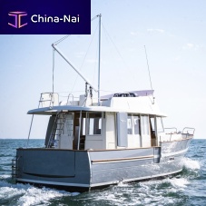Inboard trawler 34semi-displacement hullflybridgewheelhouse