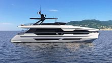 Cruising motor yacht 950traditionalflybridgeIPS