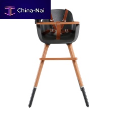 Standard highchair OVO LUXE CITYbeechplastic