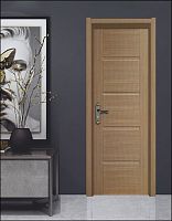 Interior door MOULDEDin WPCswingcontemporary