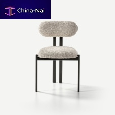 Contemporary chair Bay indoorfabricoak base