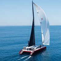 Catamaran sailing yacht 80cruisingracing4-cabin
