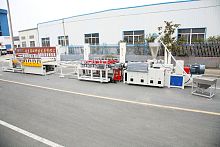 Sheet extrusion line for PVCfor WPC