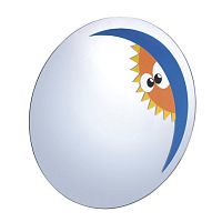Wall-mounted bathroom mirror 15560contemporaryroundchild's