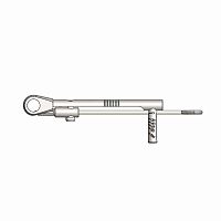 Ratchet dental implant wrench Squeeze-releasetorquefor dental implants