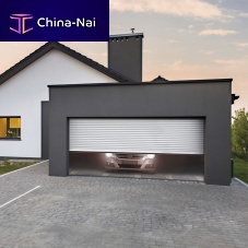 Sectional garage door AR- 77 aluminumextruded aluminumautomatic