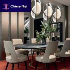 Contemporary dining chair LIAM living roomindoorfabric