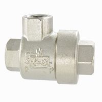 Quick-release exhaust valve 605 for compressed airfemale-femalenickel-plated brass