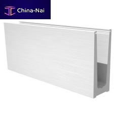 Aluminum railing QUICK MOUNT 1,0 KN - FLOORglass paneloutdoorfor stair