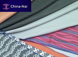 Wool aircraft cabin curtain synthetic
