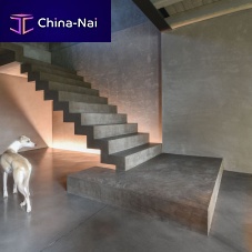 Concrete floor covering MICROVERLAY®for outdoor useindoortertiary