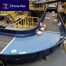 Curved conveyor HS-2000Amodular belttransportbulk products