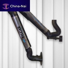 Fixed extraction arm TECHNOwall-mountedarticulated