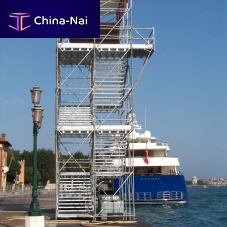 Half-turn fire escape staircase metal stepmetal frameindustrial