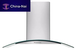 Island range hood FHPC4260LSductedwith built-in lighting