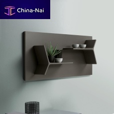 Wall-mounted shelf EVERGREEN contemporarymelaminemagnetically fixed