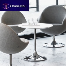 Scandinavian design pedestal table VENUSoakbirchwenge