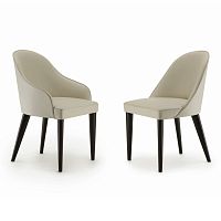 Contemporary chair JUDYindoorfabricleather