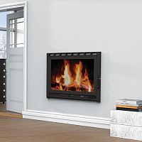 Wood-burning fireplace built-inSingle-sidedclosed hearth