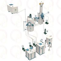 Silver refining plant