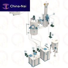 Silver refining plant