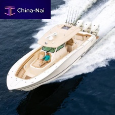 Outboard center console boat 380 LXFdieseltriple-enginesport-fishing
