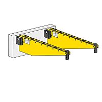 Hanging removable bolster extension 8.18350for press tool handling