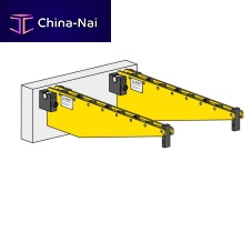 Hanging removable bolster extension 8.18350for press tool handling