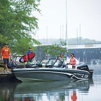 Outboard bass boat ZV19 Sportdual-consolesport-fishing6-person max.