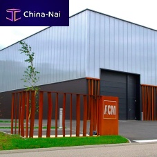 Strip cladding CONSTRUCTIONCOR-TEN® steelsheet metalvertical
