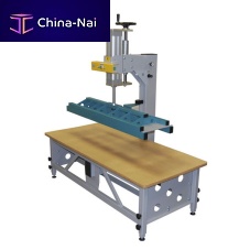 Pneumatic press PDM-1 MINIcompressionC-framefor the furniture industry