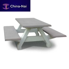Contemporary picnic table ACCUEILconcreteconcrete baserectangular
