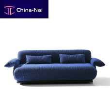 Sofa bed Matecontemporaryfabricblue
