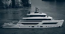 Cruising super-yacht 44X-Spaceclassicraised pilothousewith swimming pool