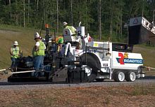 Asphalt paver 10� (3.0m) | RP-190rubber-tired