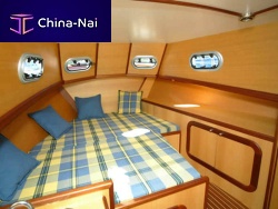 Inboard cabin cruiser HALF CABINopen8-person max.classic