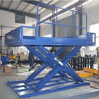 Loading dock lift table HSL seriesscissorhydraulicstationary