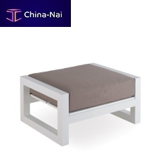 Contemporary footrest WEEKENDacrylic fabriclacquered aluminum