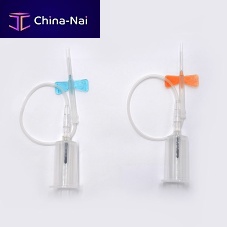 Blood collection needle safetybutterfly