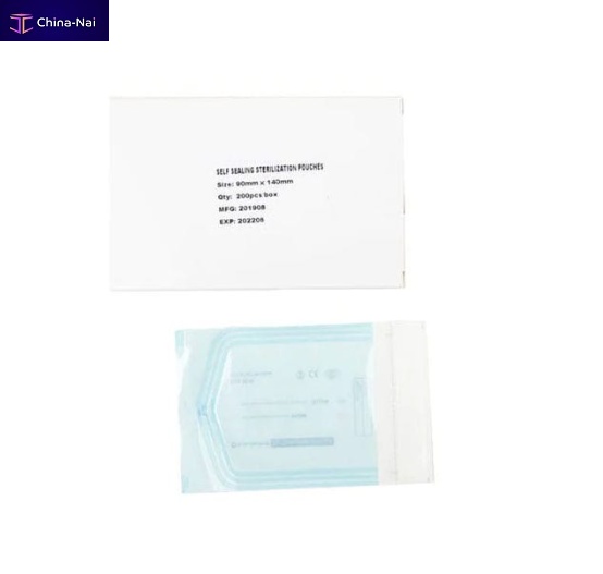 Self-sealing sterilization pouch Self-sealing sterilization pouch