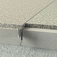 Rubber expansion joint MICRATEC SE/SVstainless steelbrassfor floor