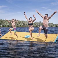 Swim platform IDOCKFLOAT21U-BLWO-15/FTfloatinginflatablemarine
