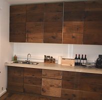 Kitchen decorative panel wall-mountedwood